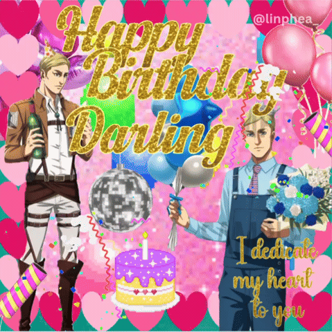 Happy Birthday Erwin Smith GIF