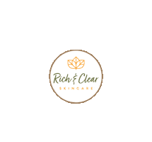 Richandclear Sticker by Rich & Clear Skincare
