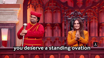 Sarcastic Standing Ovation GIF by Amazon miniTV