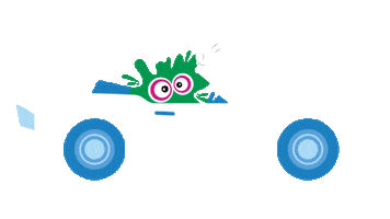 Childrens Museum Car Sticker by prairieplaysd