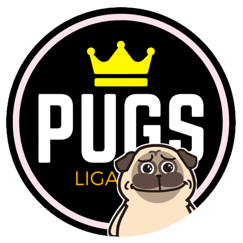Amopugs Sticker by LIGA DOS PUGS
