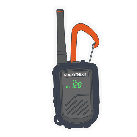 Send It Walkie Talkie Sticker by Rocky Talkie