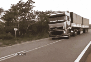 Trailer Truck GIF by DevX Art