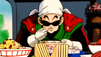 Featured image of post Goku Eating Food Gif And rice is more like a stock japanese food so it s normal for him to portrayed as constantly eating rice
