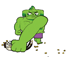 Politics Hulk Sticker