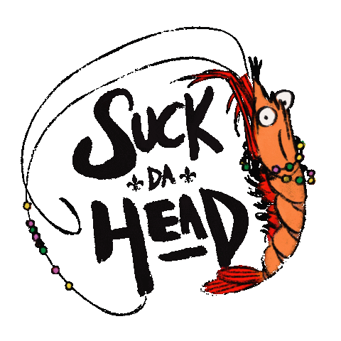 Shrimp Trumpet Sticker