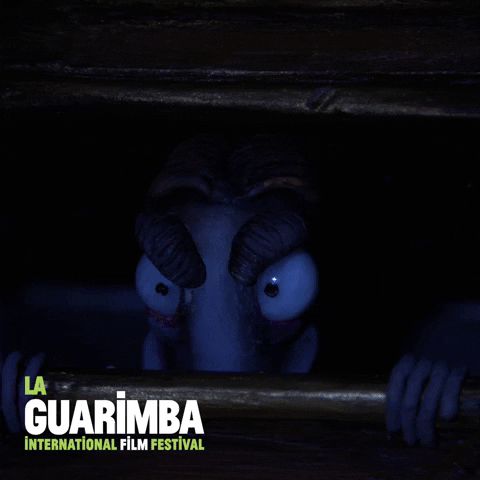 Watching Peek-A-Boo GIF by La Guarimba Film Festival