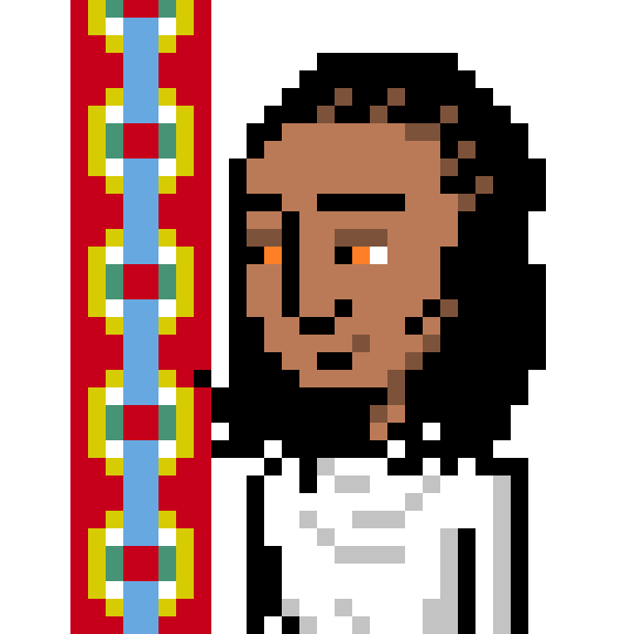 Addis Ababa Pixel Sticker