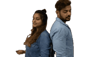 Couple Sticker by Signature 24 Productions