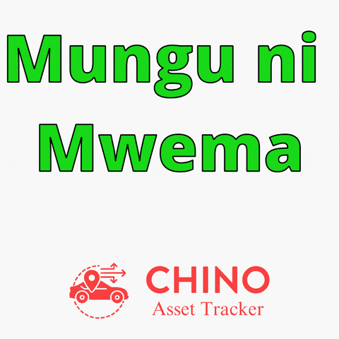 Mungu Ni Mwema GIF by chino asset tracker