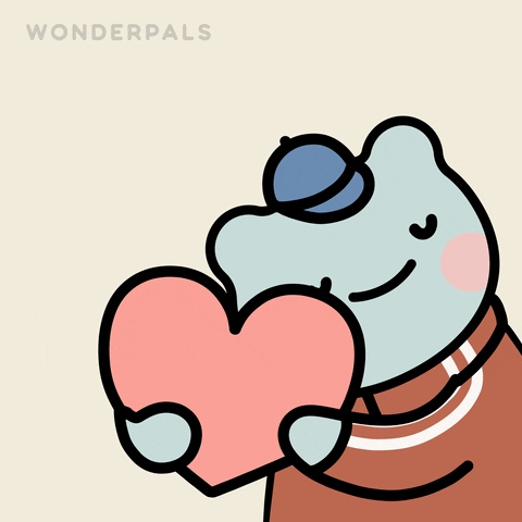 Happy In Love GIF by WonderPals