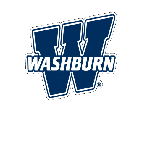 Wu Sticker by Washburn University