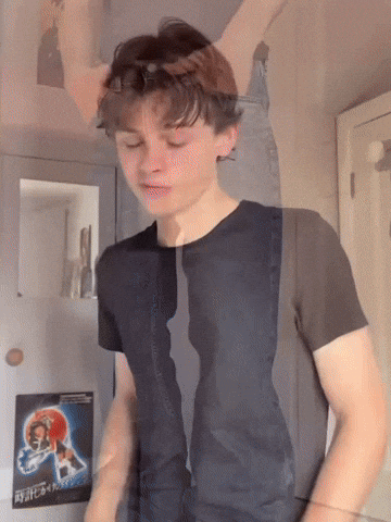 Nervous Smirk GIF