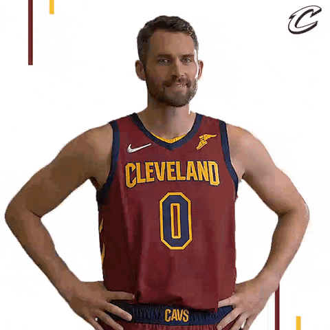 Kevin Love Sport GIF by Cleveland Cavaliers