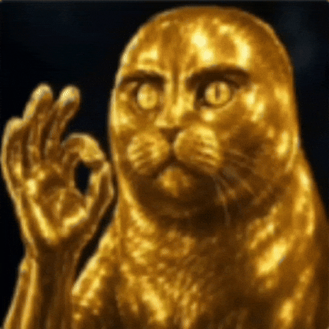 Folk Cat GIF