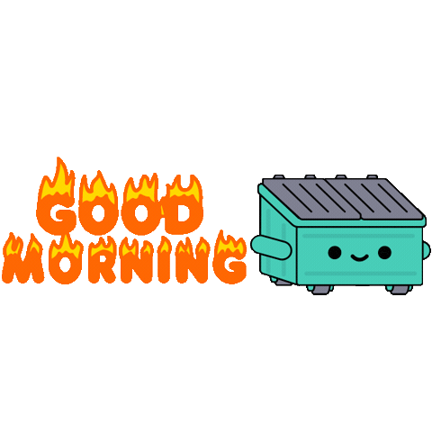 Tired Good Morning Sticker by 100% Soft
