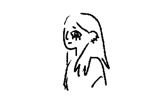 Girl Sticker