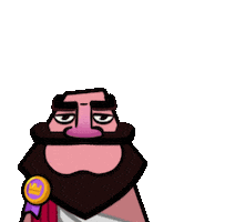 Clash Royale King Sticker