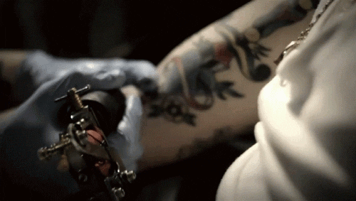Tattooing Machine GIFs - Get the best GIF on GIPHY