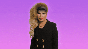 Drag Queen Wow GIF by Jodie Harsh