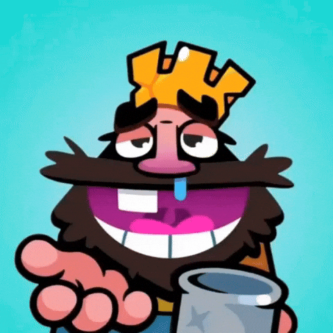 Clash Royale King GIF