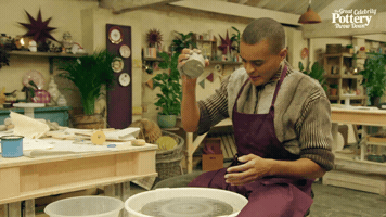 Happy Wheel GIF by The Great Pottery Throw Down
