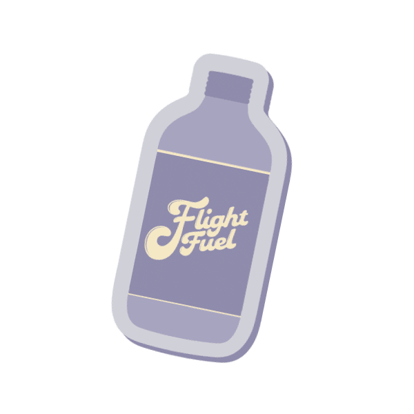 Cup Chris Sticker by Flight Fuel Coffee