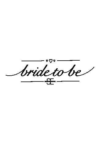 Bride To Be Sticker by Stilecht Brautcouture
