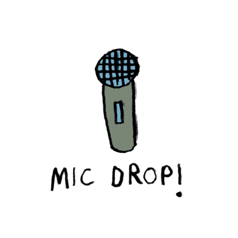 Mic Drop Sticker by Aerie