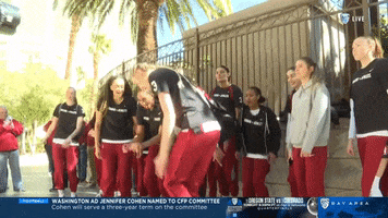 Dance Basketball GIF by Stanford Athletics