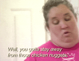 chicken nuggets eating GIF by RealityTVGIFs