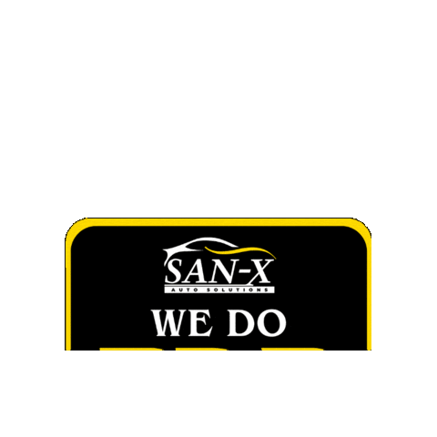 SAN-X AUTO SOLUTIONS Sticker