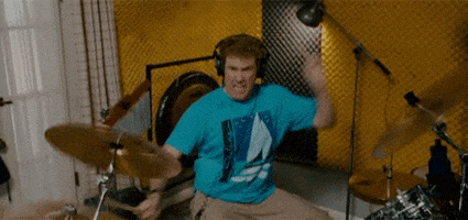Rocking Out Will Ferrell GIF