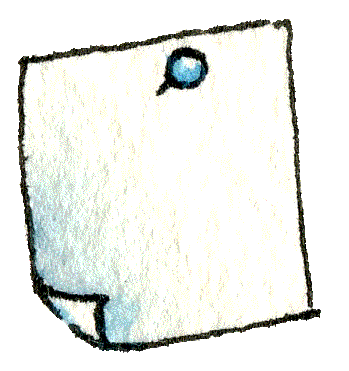 Postit Sticker by Linouspots