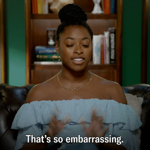 Awkward Reflection GIF by ABC Network - Find & Share on GIPHY