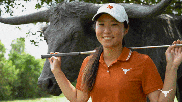 Womens Golf Hookem Horns GIF by Texas Longhorns