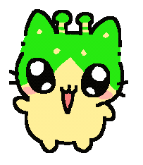 Aliencat Hello Sticker