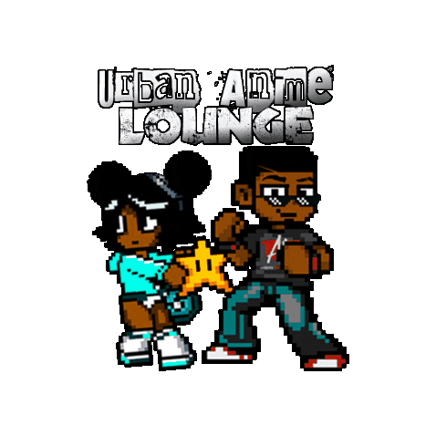 Urban Anime Lounge Sticker