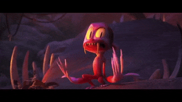 Disturbing Come And Get It GIF by The Croods: A New Age