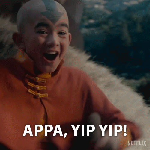 Avatar The Last Airbender Appa GIF by NETFLIX