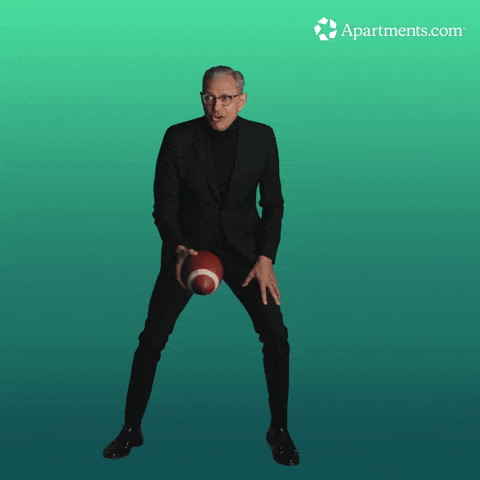 Game Time Football GIF by Apartments.com