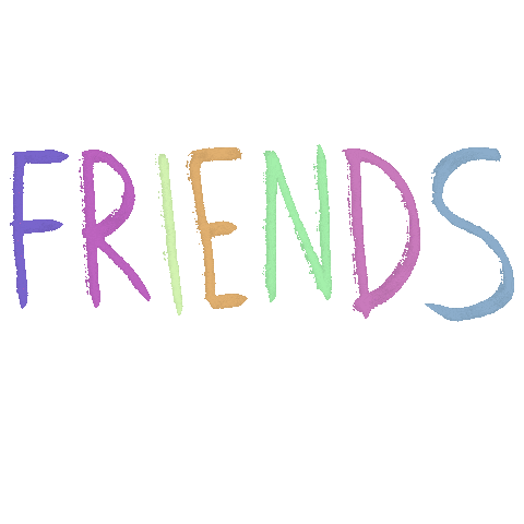 You And Me Friends Sticker