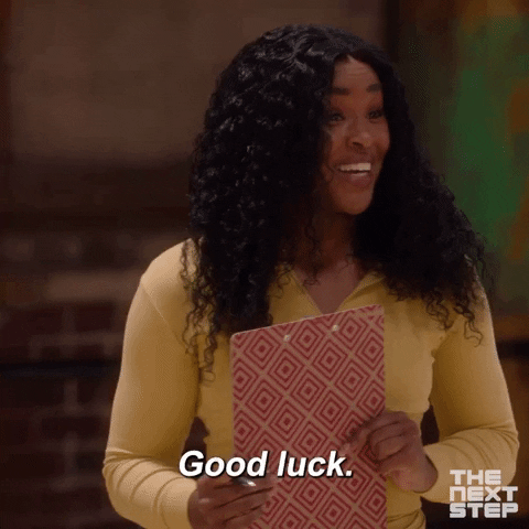 Season 8 Good Luck GIF by THE NEXT STEP
