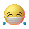 Face Mask Sticker by Emoji
