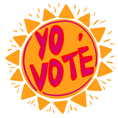 Votar Voto Latino Sticker by Aqui Se Vota