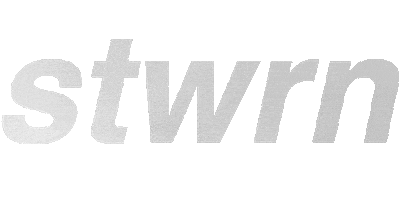 Black And White Logo Sticker by stwrn
