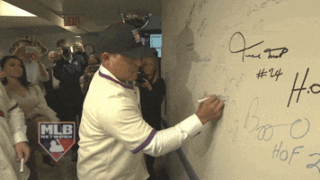 Signing Hall Of Fame GIF by MLB Network