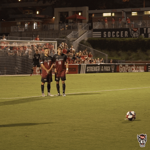Goal Edwards GIF by NC State Athletics