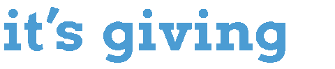 Its Giving Sticker by Carolina Development