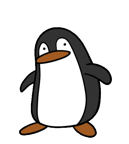 Dance Penguin Sticker